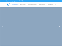 Tablet Screenshot of imageintegral.com